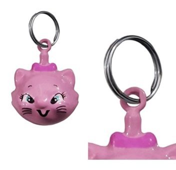 Doggie İncili Pembe Gezdirme Boyun Kedi Tasması
