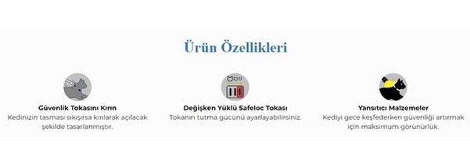 Rogz Sarı Gezdirme Boyun Kedi Tasması