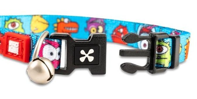 Max & Molly Zilli Çok Renkli Ayarlanabilir Gezdirme Boyun Kedi Tasması