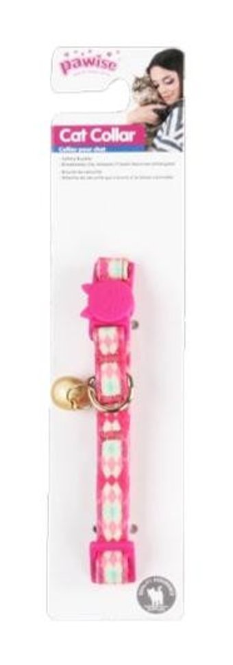 Pawise Pembe Ayarlanabilir Gezdirme Boyun Kedi Tasması