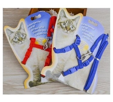 Temiz Pazar Çok Renkli Ayarlanabilir Gezdirme Boyun Kedi Tasması