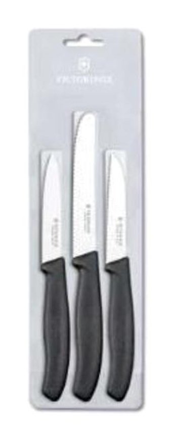 Victorinox Paslanmaz Çelik 3 Parça Soyma Bıçağı Seti
