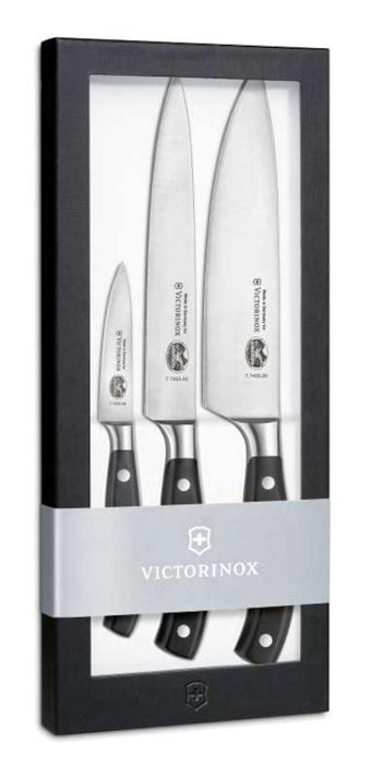 Victorinox Paslanmaz Çelik 3 Parça Şef Bıçağı Seti