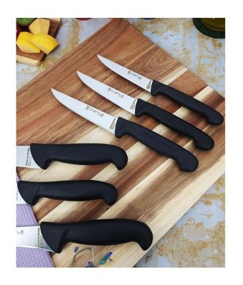Castle Kitchen İncisive Çelik 6 Parça Mutfak Bıçağı Seti