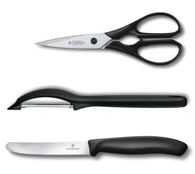 Victorinox Paslanmaz Çelik 3 Parça Meyve - Sebze Bıçağı Seti