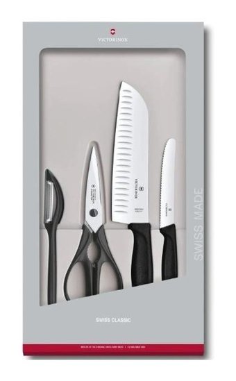 Victorinox Paslanmaz Çelik 4 Parça Mutfak Bıçağı Seti