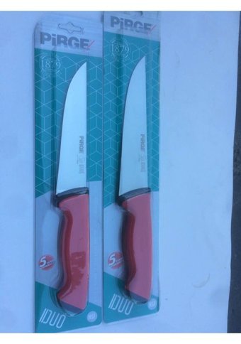 Pirge Duo Paslanmaz Çelik 2 Parça Şef Bıçağı Seti