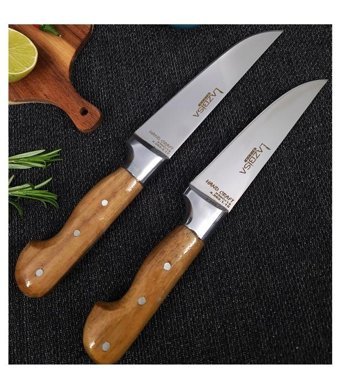 Lazbisa Handa Craft Çelik 2 Parça Ekmek Bıçağı Seti