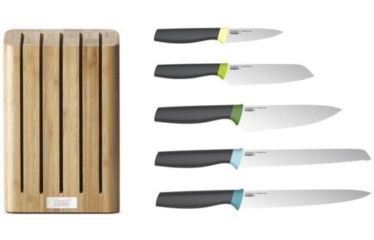 Joseph Joseph Elevate 10300 Paslanmaz Çelik Standlı 6 Parça Şef Bıçağı Seti