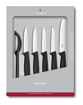 Victorinox Paslanmaz Çelik 6 Parça Mutfak Bıçağı Seti