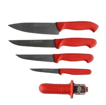 Sürbısa 61170 Paslanmaz Çelik 5 Parça Şef Bıçağı Seti