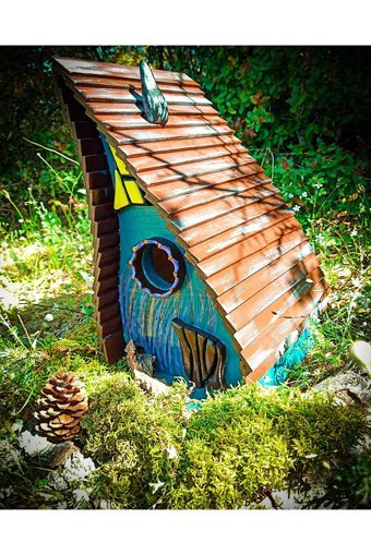 Northwoodart POZİ03 Muhabbet Kuşu Yuvası