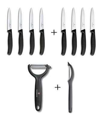 Victorinox Paslanmaz Çelik 10 Parça Meyve - Sebze Bıçağı Seti