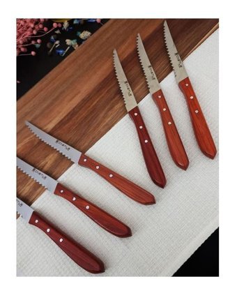 Castle Kitchen Çelik 6 Parça Et Bıçağı Seti