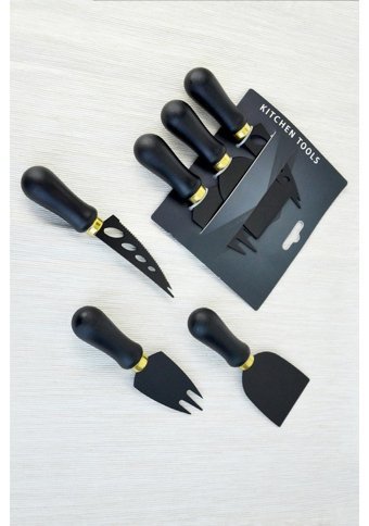 Nishev Metal 3 Parça Peynir Bıçağı Seti