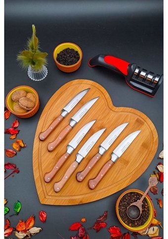 Mrsstore Paslanmaz Çelik 7 Parça Ekmek Bıçağı Seti