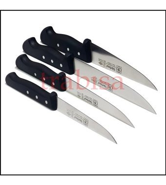 Sürbısa Sürmene 61502 / 011 Paslanmaz Çelik 4 Parça Mutfak Bıçağı Seti