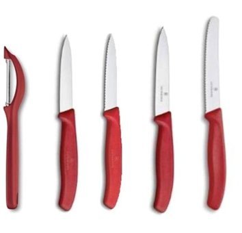 Victorinox Paslanmaz Çelik 5 Parça Meyve - Sebze Bıçağı Seti