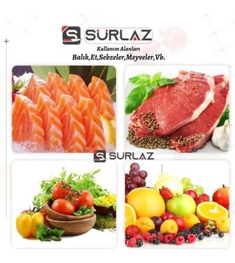 Sürlaz Paslanmaz Çelik 3 Parça Et Bıçağı Seti