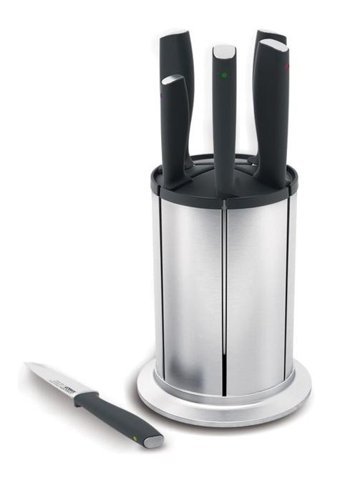 Joseph Joseph 100 Collection Elevate 95034 Paslanmaz Çelik Standlı 7 Parça Şef Bıçağı Seti
