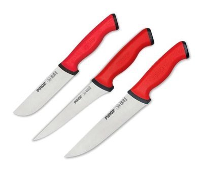 Pirge 34026 Paslanmaz Çelik 3 Parça Kurban Bıçağı Seti