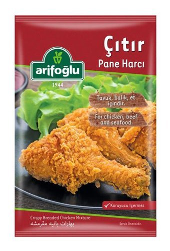 Arifoğlu Vegan Çıtır Pane Harcı Toz 90 gr