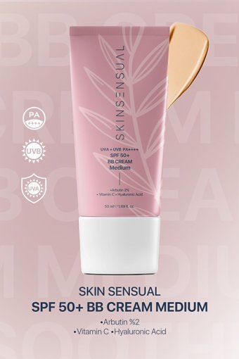 Skin Sensual Tüm Ciltler İçin Suya Dayanıklı BB Krem Orta Ton