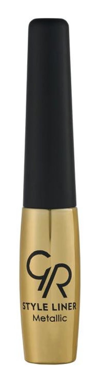 Golden Rose Esl-02 Parlak Metalik Sarı Fırça Likit Eyeliner