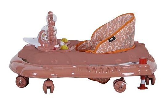 Sunny Baby 9227 Ördek 6 Tekerlekli 2 Kademeli Oyuncaklı Müzikli Örümcek Yürüteç Turkuaz