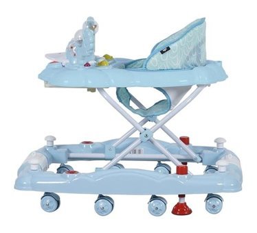 Sunny Baby 9227 Ördek 8 Tekerlekli 3 Kademeli Oyuncaklı Örümcek Yürüteç Bej