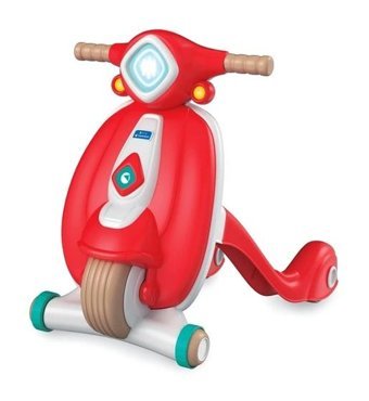 Baby Clementoni 17403 4 Tekerlekli 1 Kademeli İlk Adım Yürüteç Kırmızı