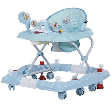 Sunny Baby 9228 Ördek 8 Tekerlekli 2 Kademeli Oyuncaklı Sallanan Müzikli Örümcek Yürüteç Gül Pembe
