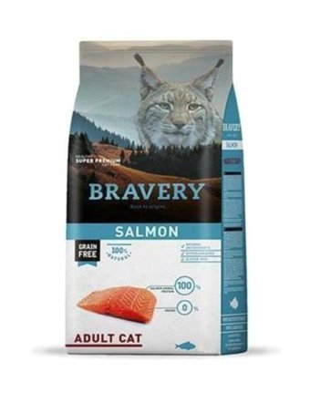 Bravery Somonlu Yetişkin Kuru Kedi Maması 2 kg