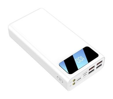 Newface Nf234 30000 mAh Hızlı Şarj Type C - USB Powerbank Beyaz
