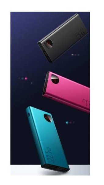 Baseus 10000 mAh Hızlı Şarj Micro Type C - USB Powerbank Siyah