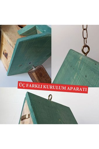 Mim Ahşap MHL836 Muhabbet Kuşu Yuvası
