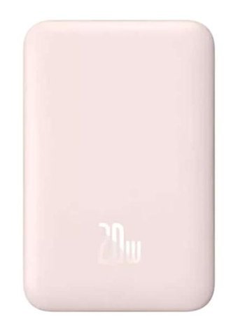 Baseus Magsafe 10000 mAh Hızlı Şarj Type C Powerbank Pembe