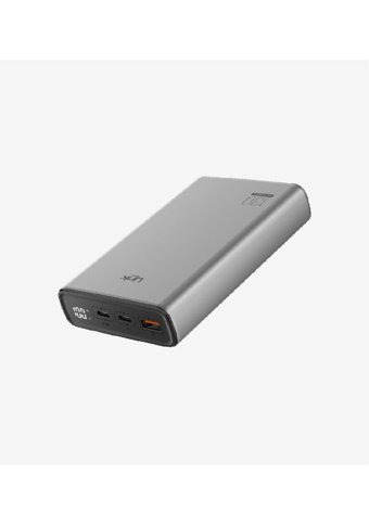 Linktech P130 20000 mAh Hızlı Şarj Lightning - Type C - USB Powerbank Gri