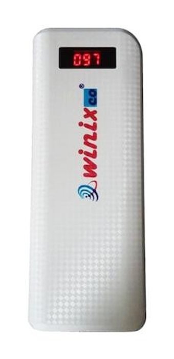 Winixco 10800 mAh Hızlı Şarj Micro Lightning - Type C - USB Powerbank Beyaz