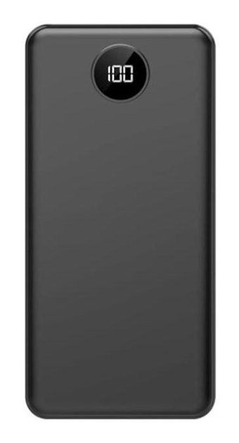 Intouch 10000 mAh Micro Type C - USB Powerbank Siyah