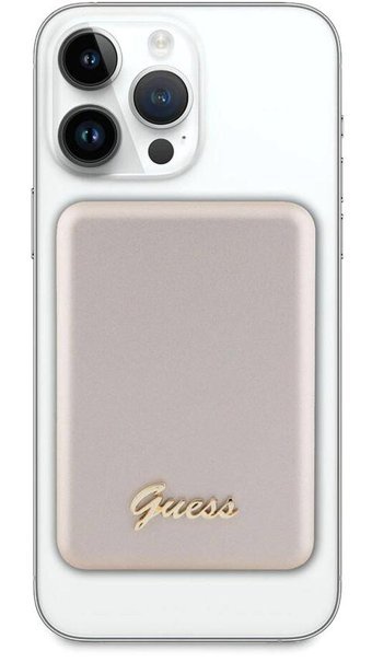 Guess 3000 mAh Hızlı Şarj Mıknatıslı Type C Powerbank Gold