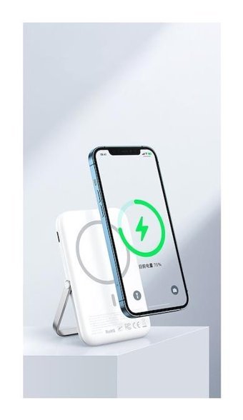 Mcdodo Mc-7050 5000 mAh Hızlı Şarj Mıknatıslı Type C Powerbank Beyaz
