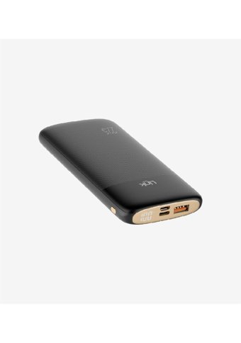 Linktech Pd12 10000 mAh Hızlı Şarj Micro Type C - USB Powerbank Siyah