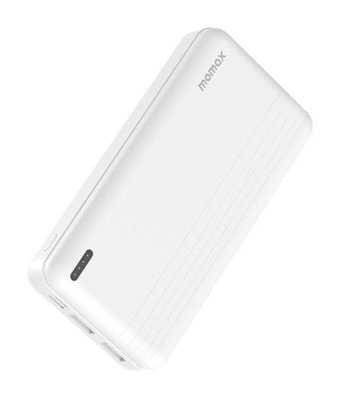 Momax İpower 20000 mAh Hızlı Şarj Type C - USB Powerbank Beyaz