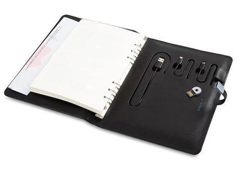 S-Link Pn-8 8000 mAh Hızlı Şarj Vantuzlu Lighthing - USB Powerbank Siyah