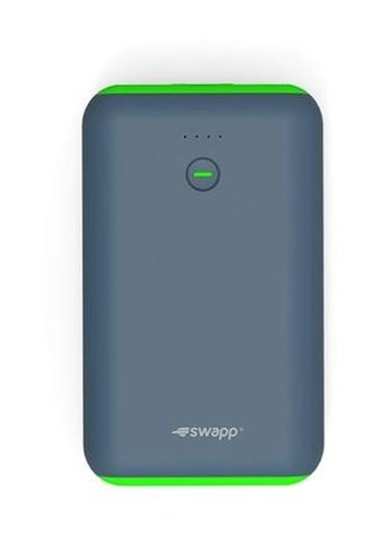 S-Link Swapp Ip-S75 7500 mAh Hızlı Şarj Micro USB - Lighthing Powerbank Gri