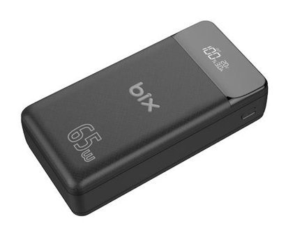 Bix Pb301 30000 mAh Hızlı Şarj Type C Powerbank Siyah