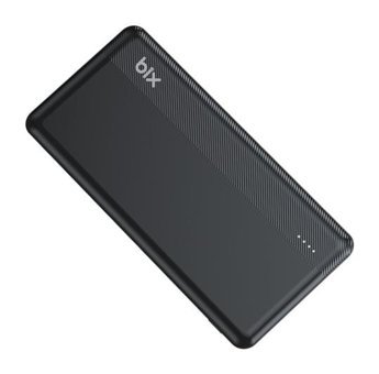 Bix Bxpb108 10000 mAh Hızlı Şarj Micro USB Powerbank Siyah