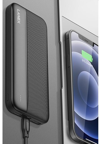 Peeq Lp01 10000 mAh Hızlı Şarj Type C - USB Powerbank Siyah