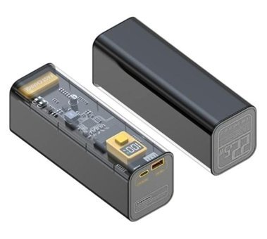 More TR Ally 30000 mAh Hızlı Şarj Type C Powerbank Siyah